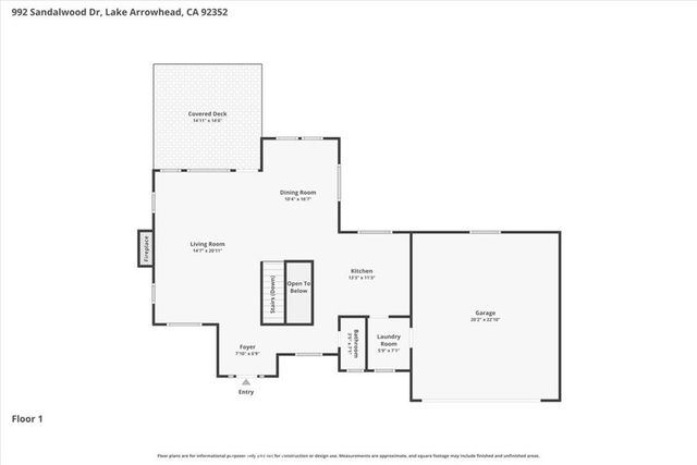 992 Sandalwood, Lake Arrowhead, CA 92352