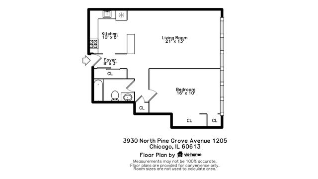 3930 N Pine Grove Avenue 1205, Chicago, IL 60613