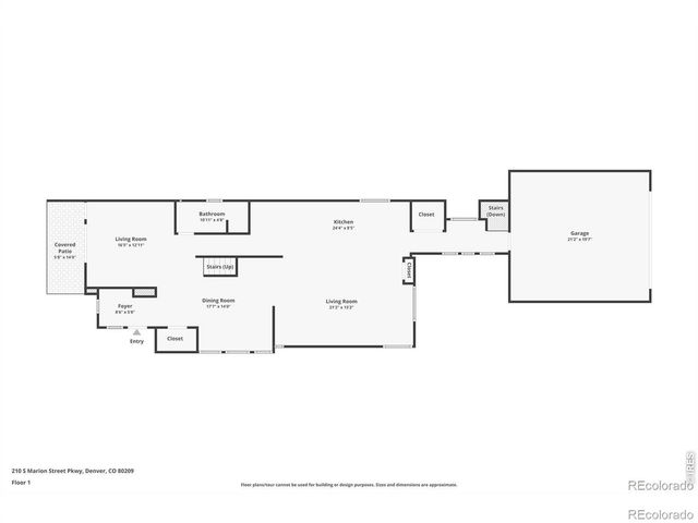 210 S Marion Parkway, Denver, CO 80209