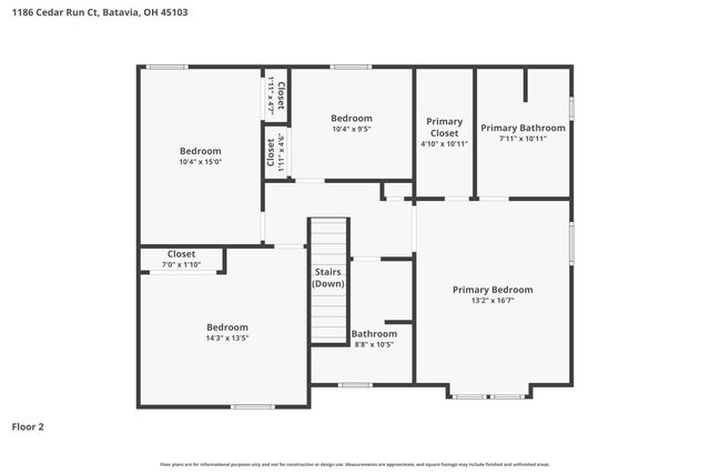 1186 Cedar Run Court, Union Twp, OH 45103