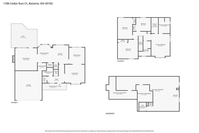 1186 Cedar Run Court, Union Twp, OH 45103