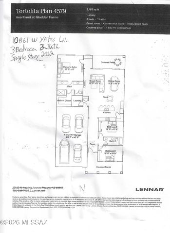 10861 W Yates Lane, Marana, AZ 85653