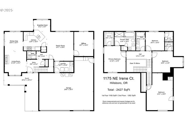 1175 Ne IRENE Ct, Hillsboro, OR 97124