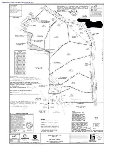 3315 Big Ridge Road, Talking Rock, GA 30175