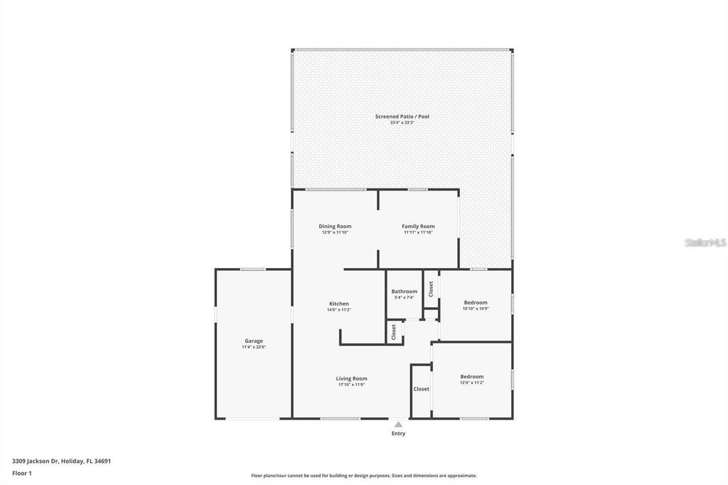 Image 7 of property listing at 3309 JACKSON DRIVE, Holiday, FL 34691