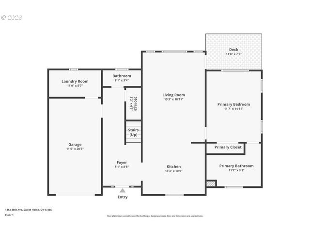 1453 45TH Ave, Sweet Home, OR 97386