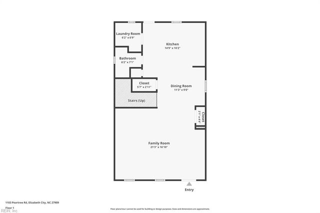 1103 Peartree RD, Elizabeth City, NC 27909