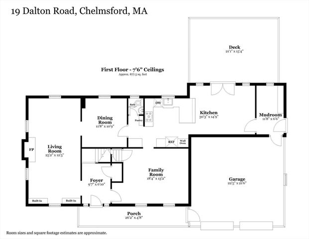 19 Dalton Road, Chelmsford, MA 01824