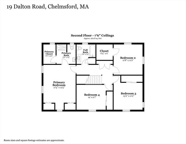 19 Dalton Road, Chelmsford, MA 01824