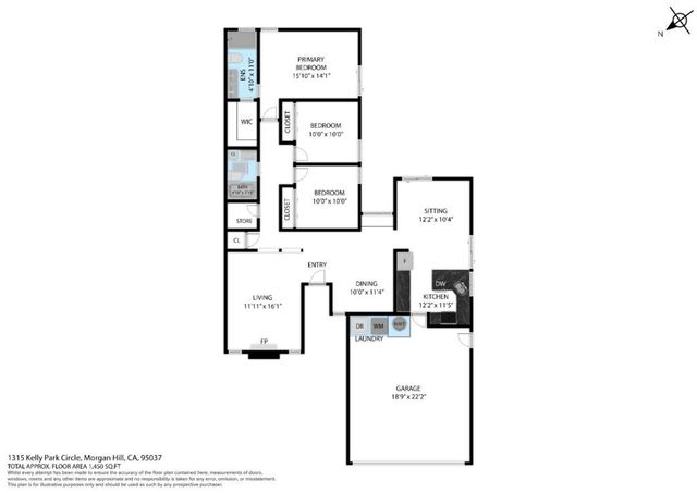 1315 Kelly Park Circle, Morgan Hill, CA 95037