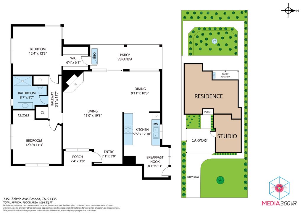 Image 1 of property listing at 7351 Zelzah Avenue, Los Angeles, CA 91335