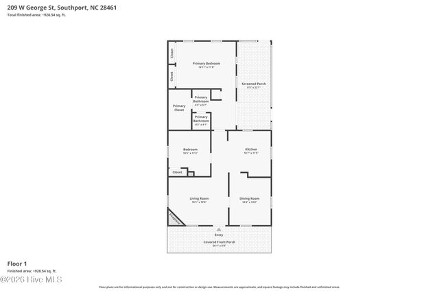 209 W St George Street, Southport, NC 28461