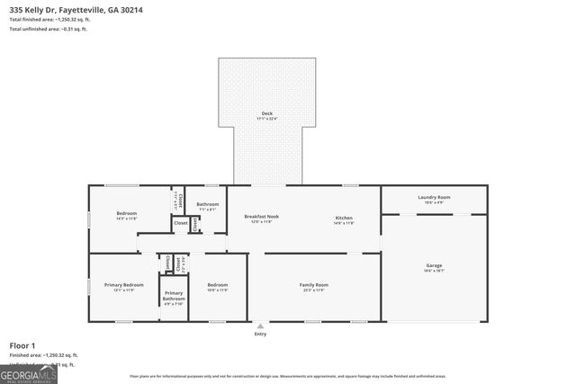 335 Kelly Drive, Fayetteville, GA 30214