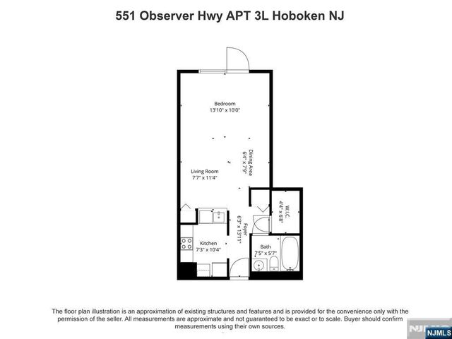 551 Observer Highway 3L, Hoboken, NJ 07030