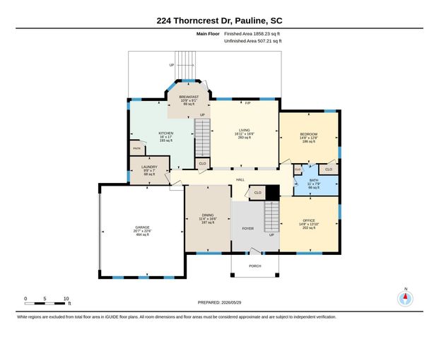 224 Thorncrest Drive, Pauline, SC 29374