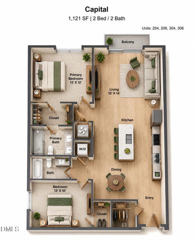 709 E Lenoir Street 206, Raleigh, NC 27601