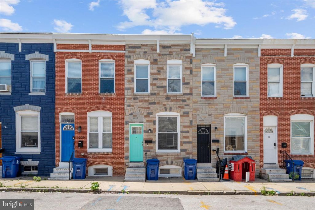 Image 1 of property listing at 1218 SARGEANT ST, Baltimore, MD 21223