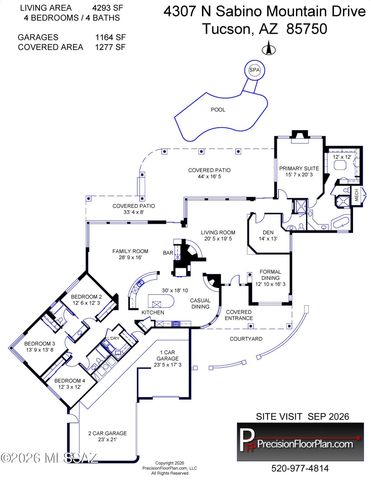 4307 N Sabino Mountain Drive, Tucson, AZ 85750