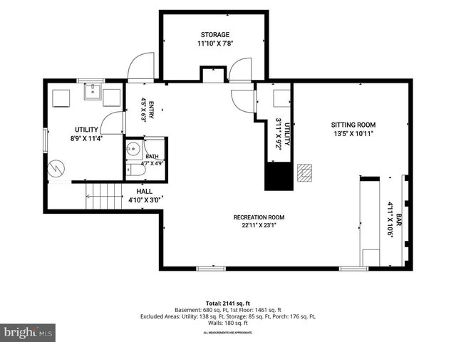 7416 CENTRE ST, Sykesville, MD 21784