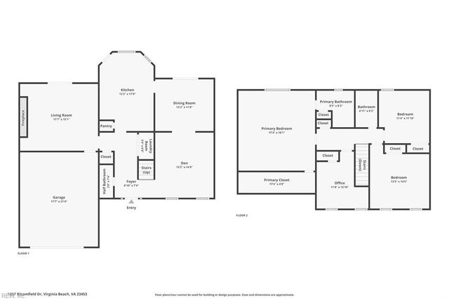 1857 Bloomfield DR, Virginia Beach, VA 23453