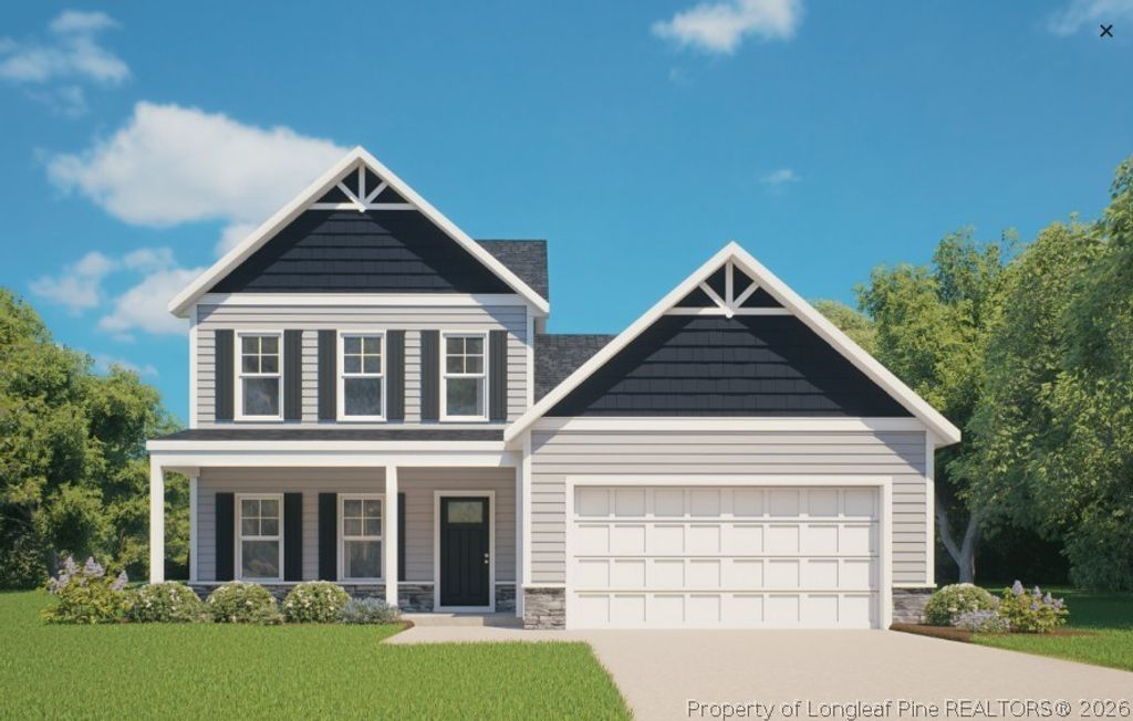 532 Open Range (Lot 60) Road, Spring Lake, NC 28551 — exterior