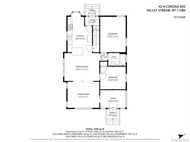 42 N Corona Avenue, Valley Stream, NY 11580
