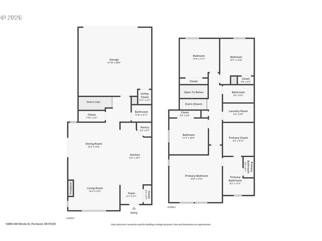 14896 Nw MINDA St, Portland, OR 97229
