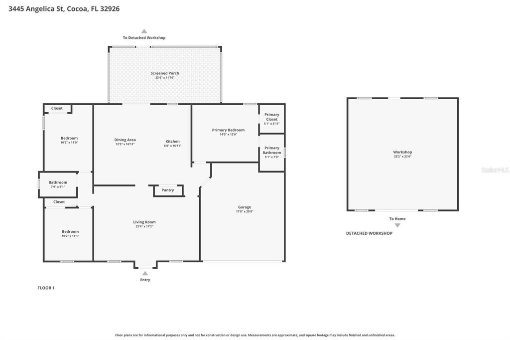 Image 28 of property listing at 3445 ANGELICA STREET, Cocoa, FL 32926