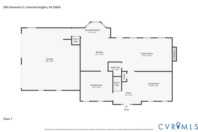 200 Clements Ct, Colonial Heights, VA 23834