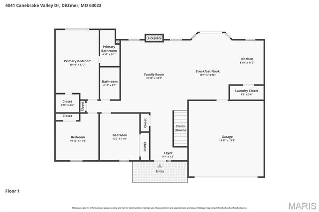 4041 Canebrake Valley Drive, Dittmer, MO 63023