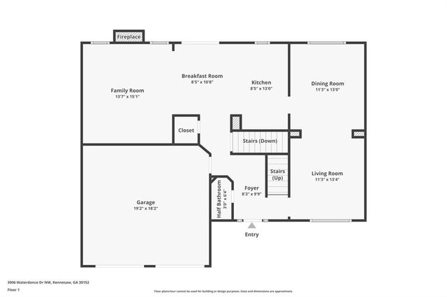 3006 Waterdance Drive NW, Kennesaw, GA 30152