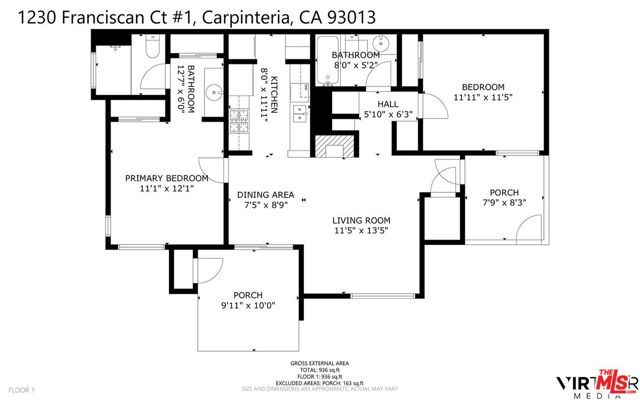 1230 Franciscan Court 1, Carpinteria, CA 93013