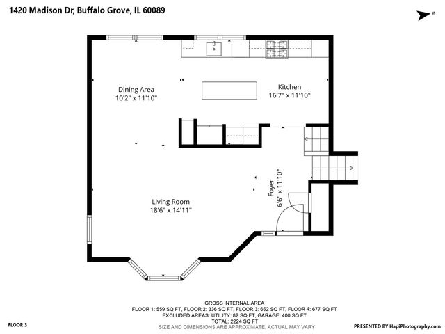 1420 Madison Drive, Buffalo Grove, IL 60089