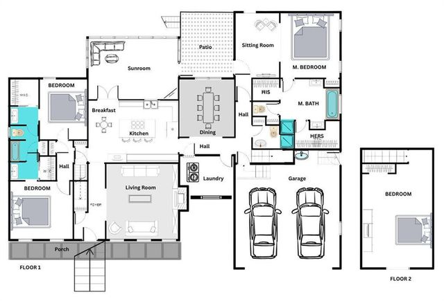 1305 Fontainebleau NE Court, Lawrenceville, GA 30043