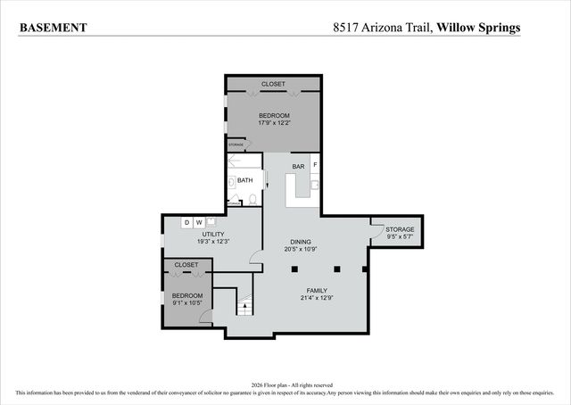 8517 Arizona Trail, Willow Springs, IL 60480