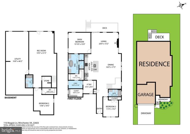 116 MAGPIE LN, Winchester, VA 22603