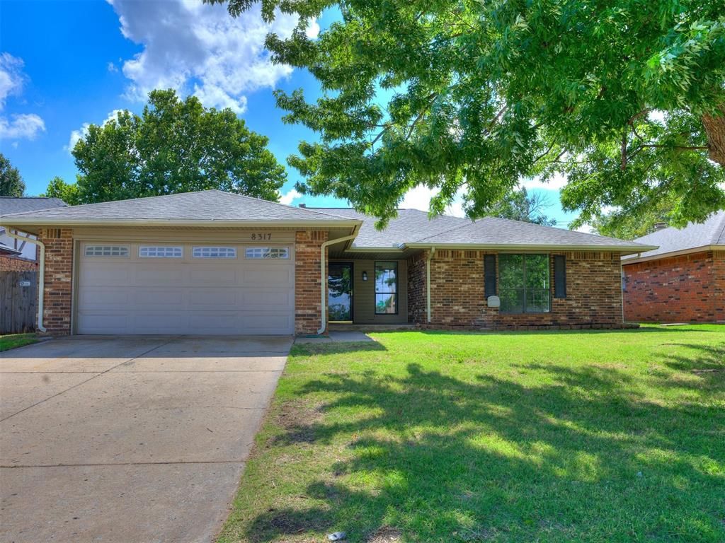 Image 1 of property listing at 8317 Curtis Terrace, Oklahoma City, OK 73132