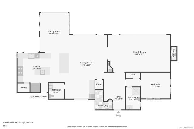 4136 Palisades Road, San Diego, CA 92116