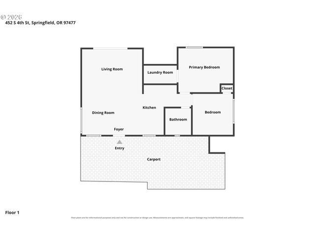 452 S 4TH St, Springfield, OR 97477