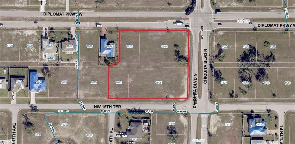 1604 Diplomat PKWY W, CAPE CORAL, FL 33993 — exterior