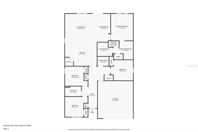 6 PINETREE DRIVE, Palm Coast, FL 32164