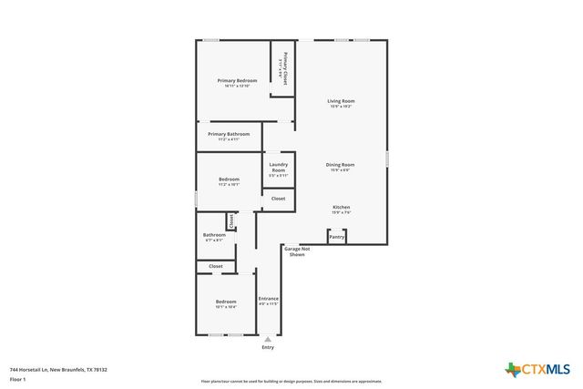 744 Horsetail Lane, New Braunfels, TX 78132