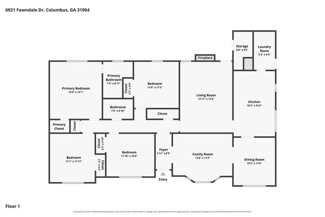 6921 Fawndale Drive, Columbus, GA 31904