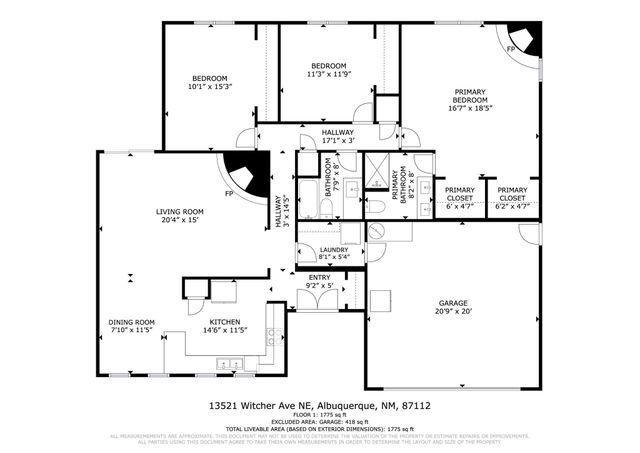 13521 Witcher Avenue NE, Albuquerque, NM 87112