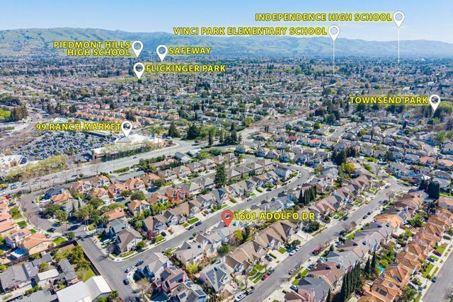 1601 Adolfo Drive, San Jose, CA 95131
