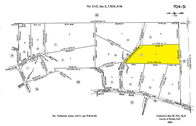 Lot 9 Moraine Way, Shingletown, CA 96088