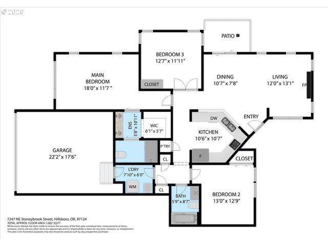 7247 Ne STONEYBROOK St, Hillsboro, OR 97124