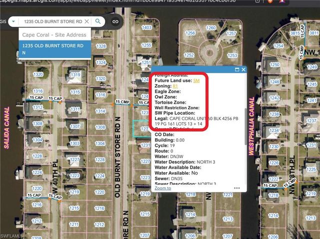 1235 Old Burnt Store RD N, Cape Coral, FL 33993