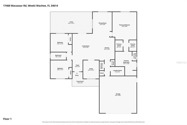 17460 MACASSAR ROAD, Weeki Wachee, FL 34614