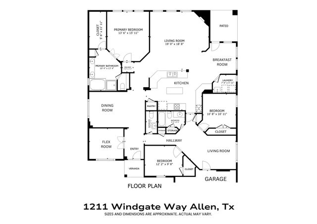 1211 Windgate Way, Allen, TX 75002
